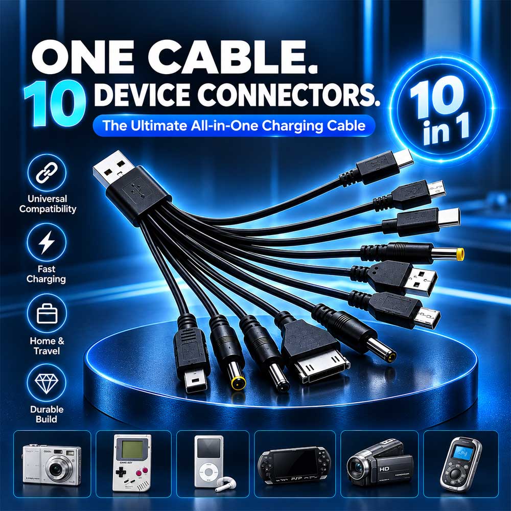Auvirelo™ 10-in-1-Universal-USB-Ladekabel ⚡️