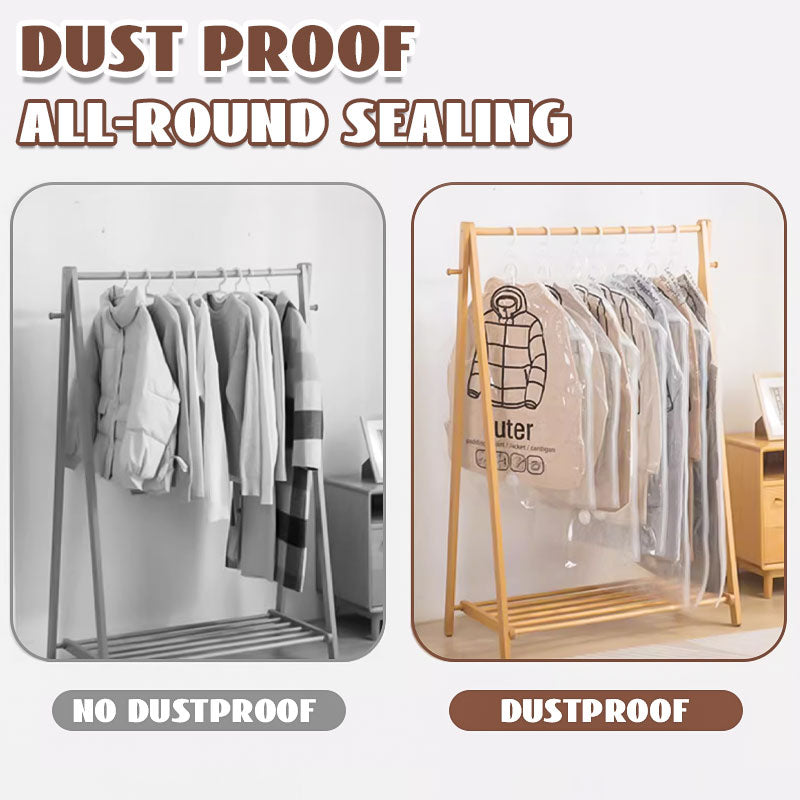 Auvirelo™🧥Hanging Vacuum Storage Bags: Space-Saving & Dustproof