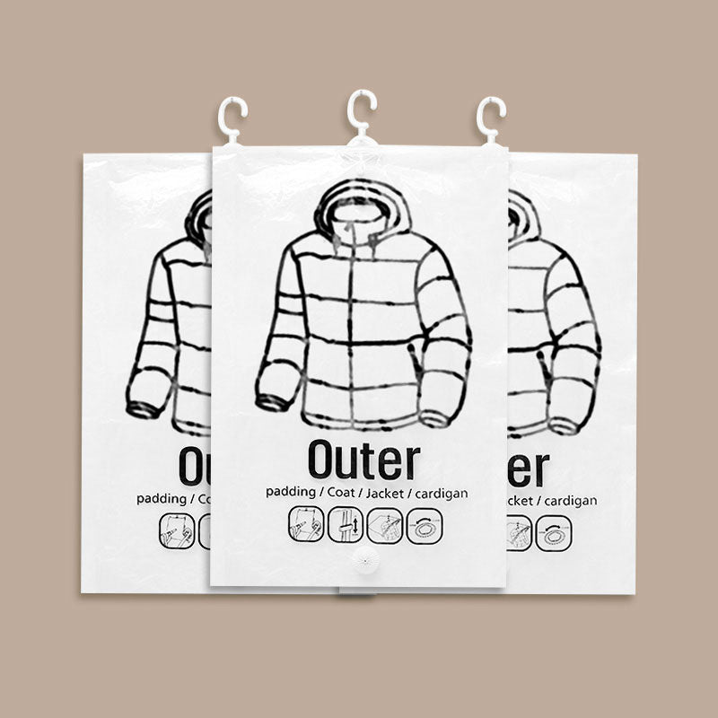 Auvirelo™🧥Hanging Vacuum Storage Bags – Hanging Design for Wardrobe, Air Vacuum Compression, Waterproof Dustproof & Space-Saving 🧹 (Offer)