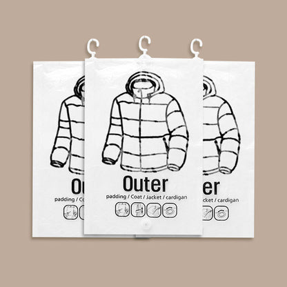 Auvirelo™🧥Hanging Vacuum Storage Bags – Hanging Design for Wardrobe, Air Vacuum Compression, Waterproof Dustproof & Space-Saving 🧹 (Offer)