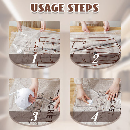 Auvirelo™🧥Hanging Vacuum Storage Bags: Space-Saving & Dustproof