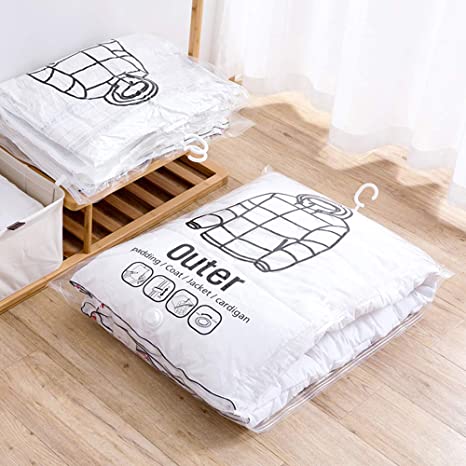Auvirelo™🧥Hanging Vacuum Storage Bags – Hanging Design for Wardrobe, Air Vacuum Compression, Waterproof Dustproof & Space-Saving 🧹 (Offer)