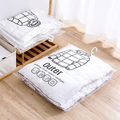 Auvirelo™🧥Hanging Vacuum Storage Bags – Hanging Design for Wardrobe, Air Vacuum Compression, Waterproof Dustproof & Space-Saving 🧹 (Offer)