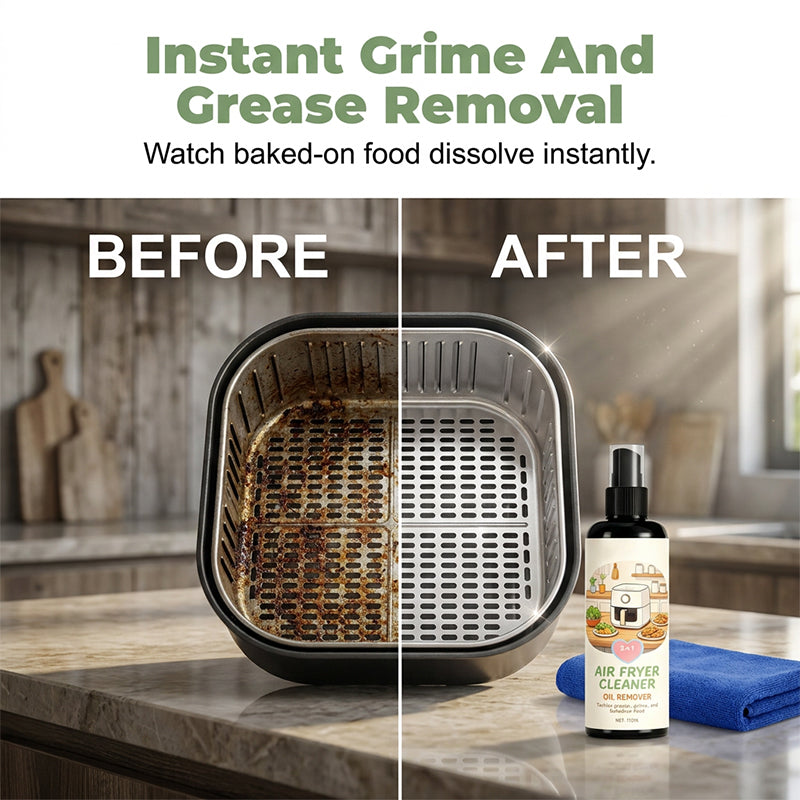 🆂✨2-in-1 Air Fryer Cleaner and Degreaser Spray