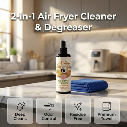 🆂✨2-in-1 Air Fryer Cleaner and Degreaser Spray