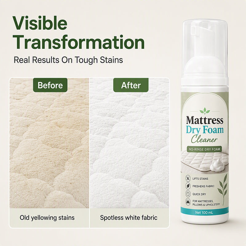 🆂No-Rinse Mattress Dry Foam Cleaner (offer)