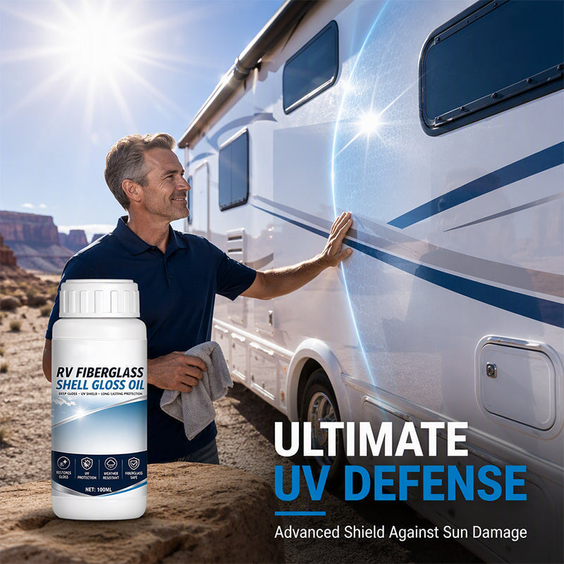 Easy Exterior Refresh✨💧Fiberglass Shine Restorer