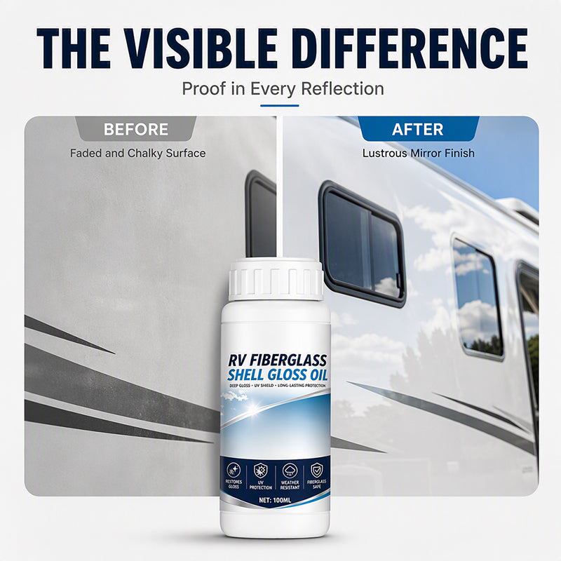 Easy Exterior Refresh✨💧Fiberglass Shine Restorer