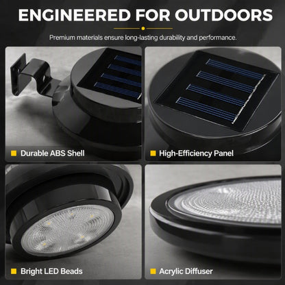🅷Auvirelo™ Outdoor Waterproof Solar LED Gutter Wall Lights